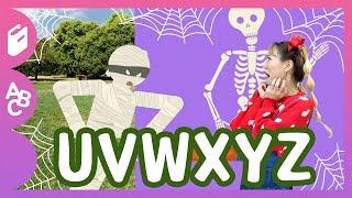 [파닉스] 도망쳐! 할로윈에 미이라로 나타난 삼촌! UVWXYZㅣ리지의 스토리타임 X 매직큐브ㅣ어린이 영어 초급ㅣ파닉스 기초ㅣ큐블로 자석큐브ㅣ알파벳 게임