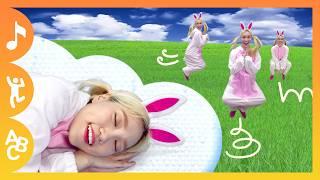 Funny Sleeping Bunnies 1 (Hop, Kick, Tiptoe) 잠자는 토끼들ㅣ웃긴 영어동요